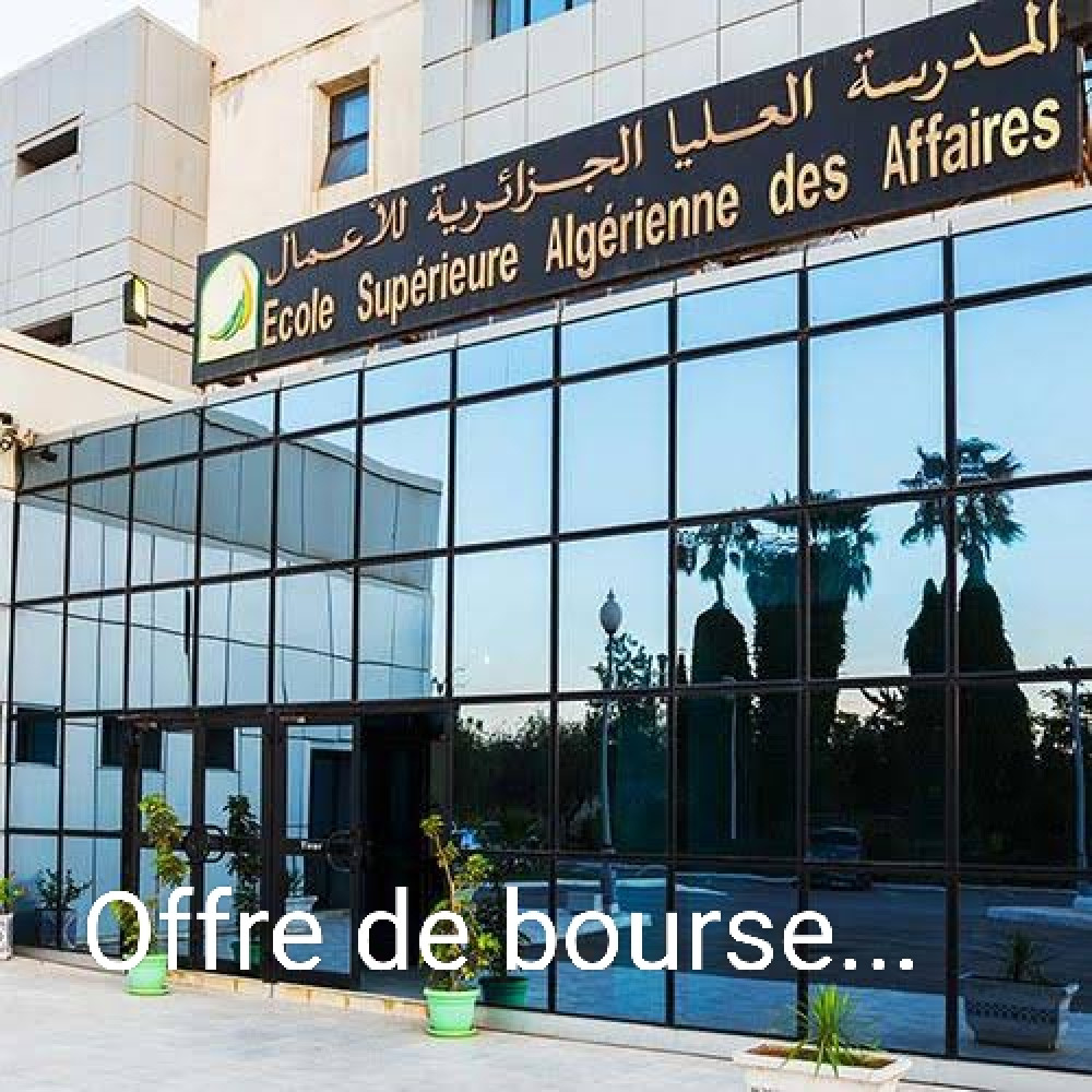 Offre de bourses