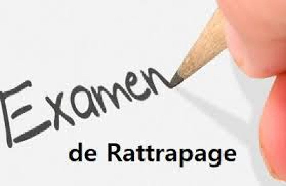 Planning des rattrapages