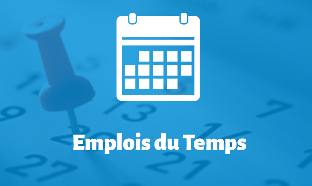 الجدول الزمني للسداسي الأول برسم السنة الجامعية 2025/2026