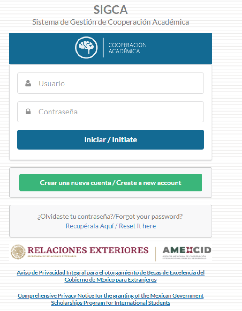Appel pour bourses d'excellence au Mexique