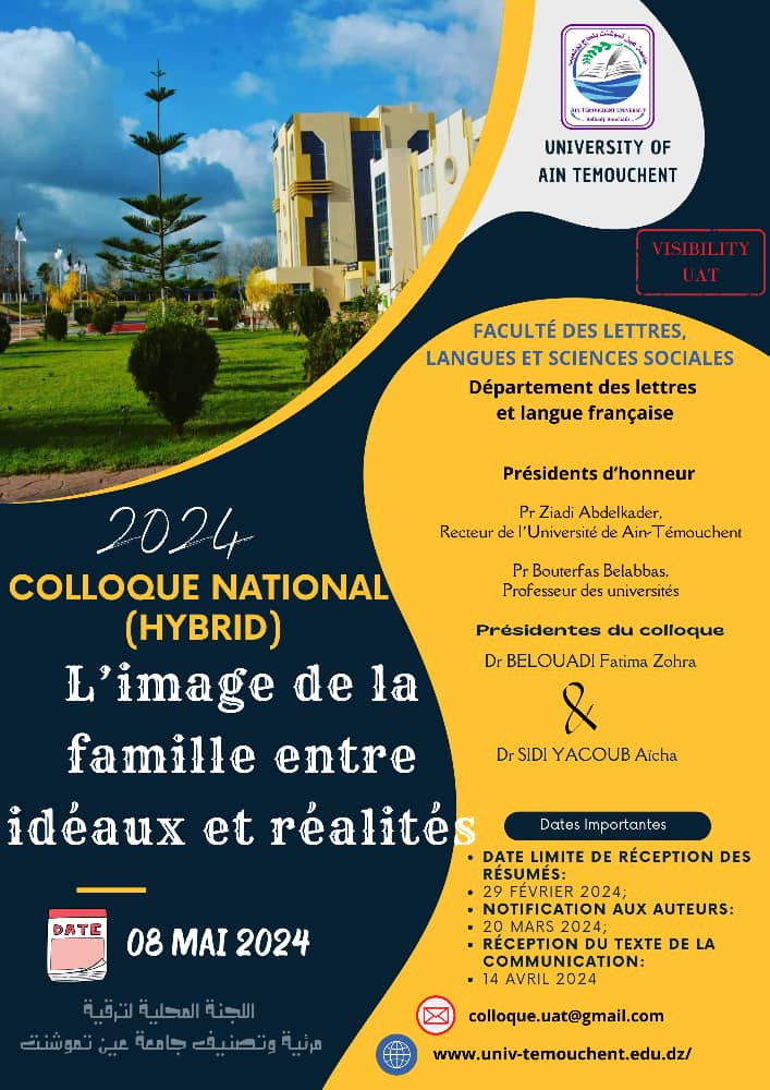 Colloque national en mode hybride